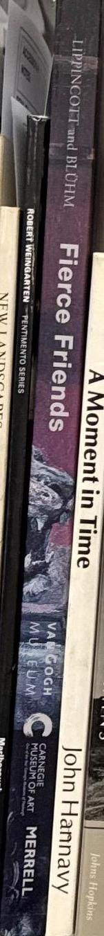 July/August exhibition spine