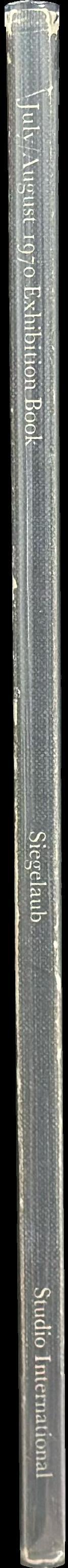 July/August exhibition spine
