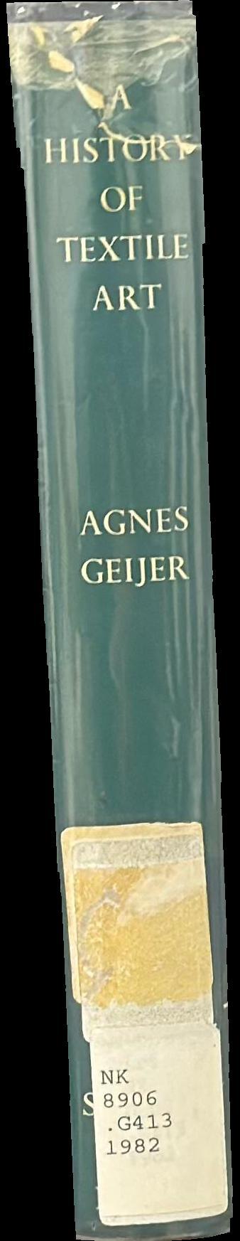 A history of textile art : a selective account spine