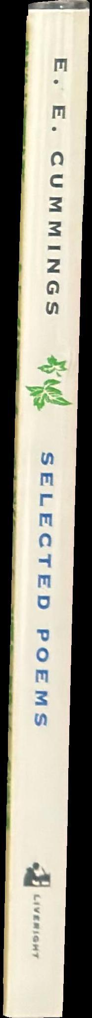 Selected poems spine