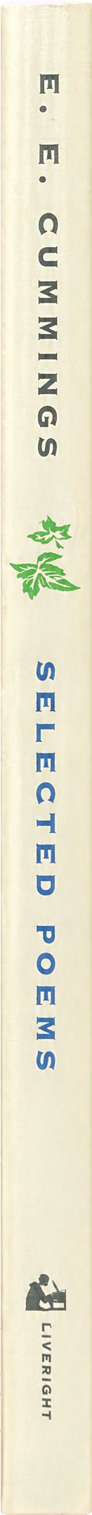 Selected poems spine