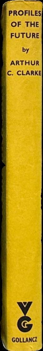 Profiles of the future / Arthur C. Clarke spine