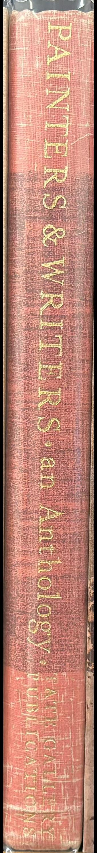 Painters and writers : an anthology spine
