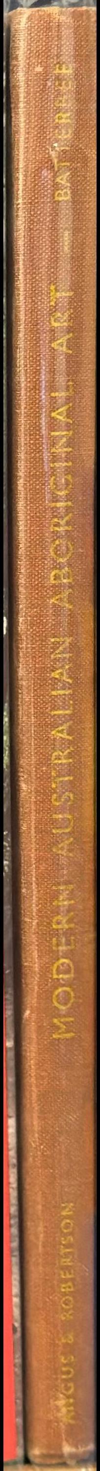 Modern Australian Aboriginal art spine