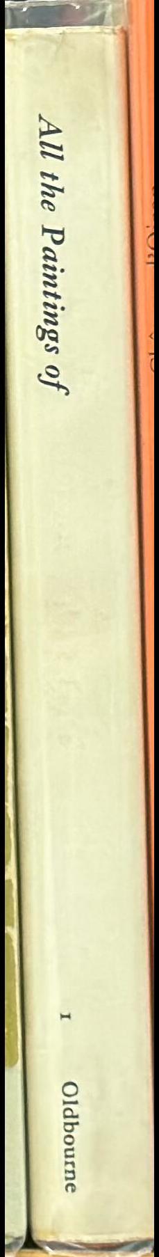 All the paintings of Pieter Bruegel spine