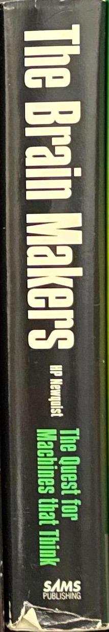 The brain makers / Harvey Newquist spine