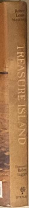 Treasure Island / by Robert Louis Stevenson ; illustrated by A. M. Trotter spine