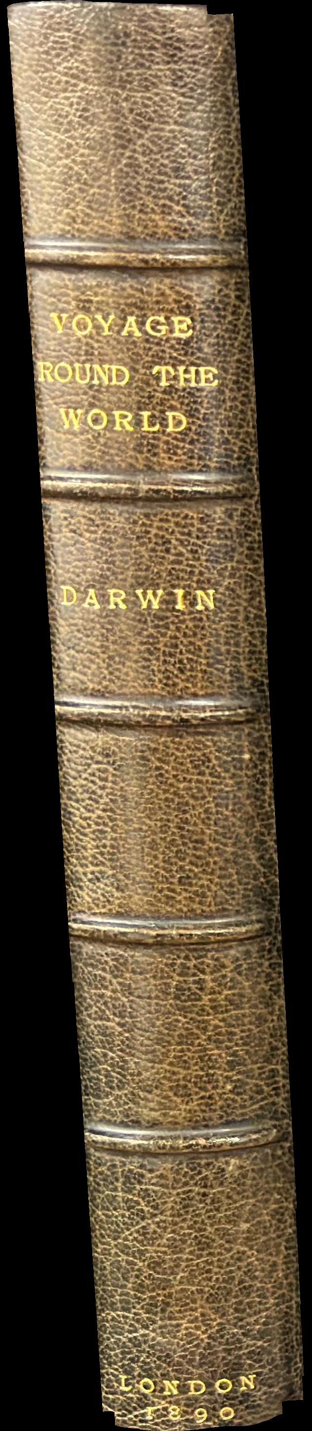 A naturalist's voyage : journal of researches into the natural history and geology of the countries visited during the voyage of H.M.S. Beagle round the world, under the command of Capt. Fitz Roy, R.N. spine