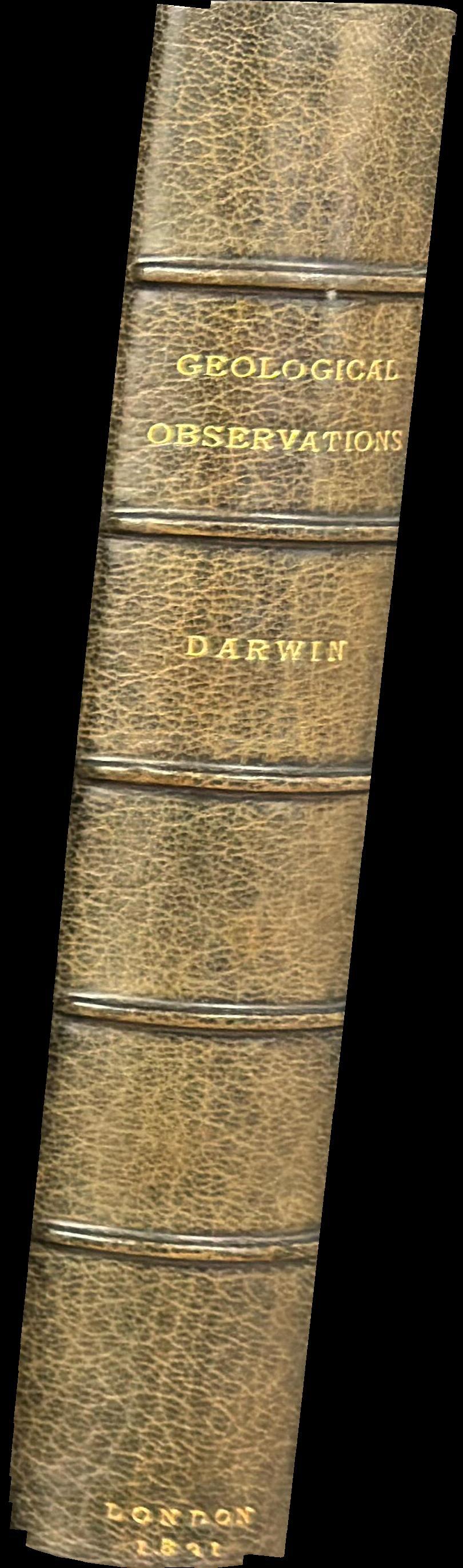 Geological observations on the volcanic islands and parts of South America visited during the voyage of H.M.S. Beagle spine