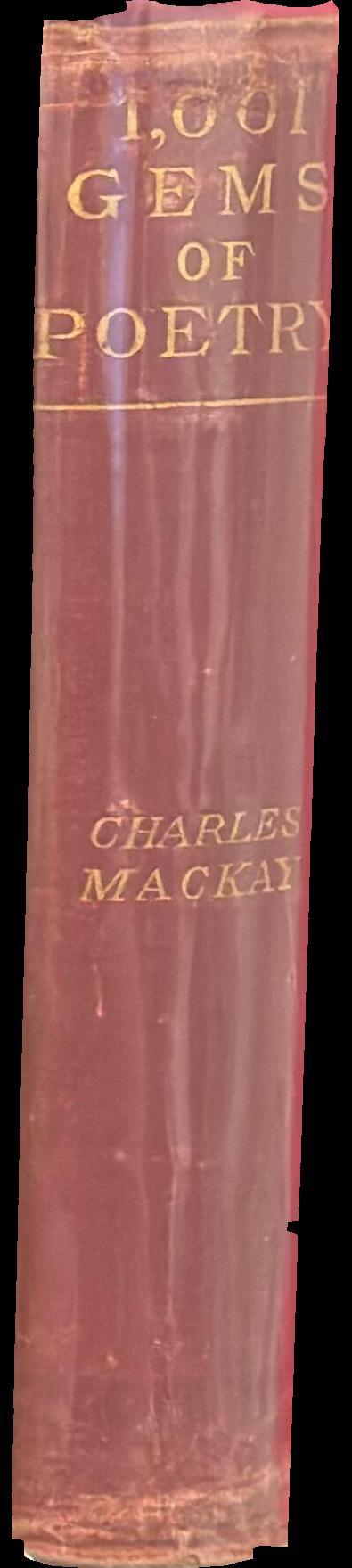 A thousand and one gems of English poetry spine