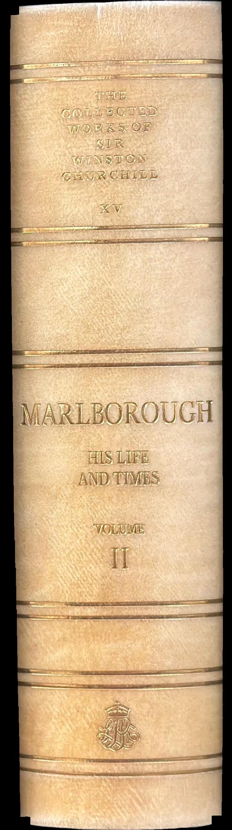 The collected works of Sir Winston Churchill : volume XV : Marlborough : his life and times : volume two : consisting of books III and IV of the original work spine