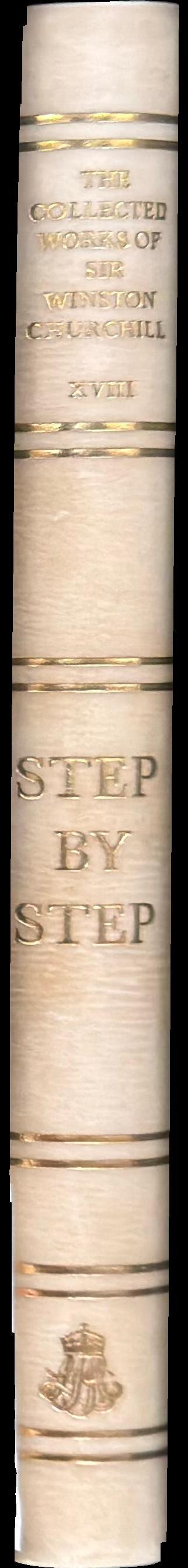 The collected works of Sir Winston Churchill : volume XVIII : step by step 1936-1939 spine