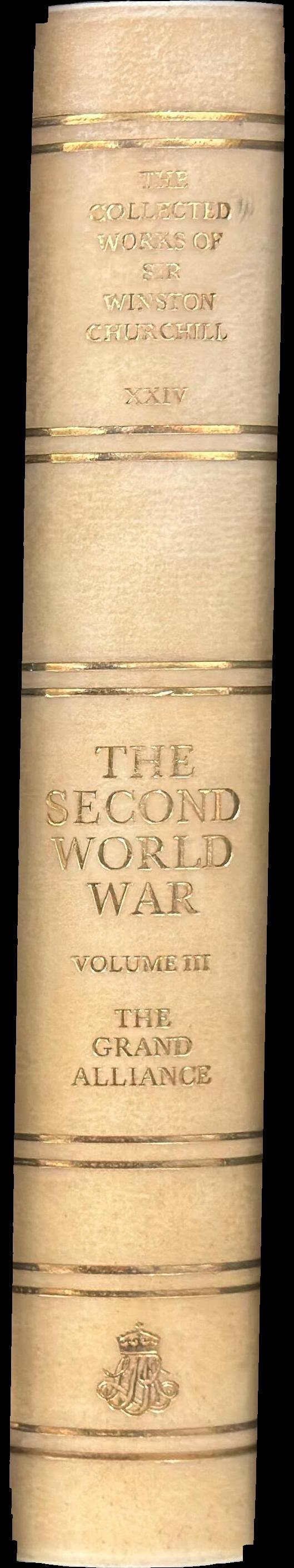 The collected works of Sir Winston Churchill : volume XXIV : the second world war : volume three : the grand alliance spine