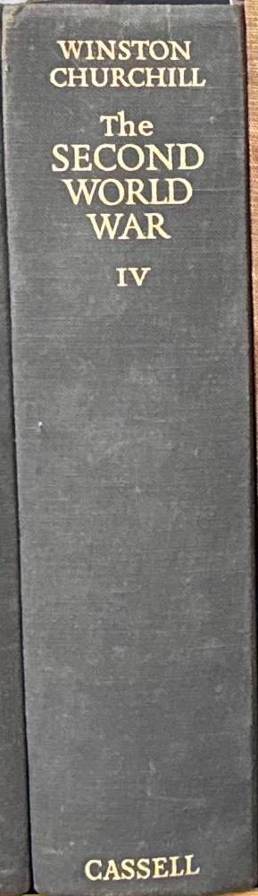 The collected works of Sir Winston Churchill : volume XXV : the second world war : volume four : the hinge of fate spine
