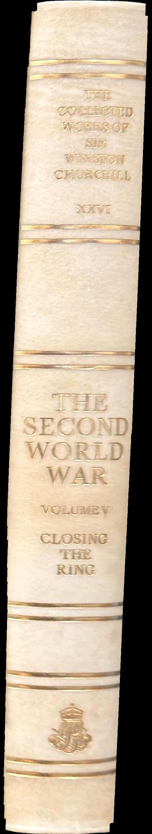 The collected works of Sir Winston Churchill : volume XXVI : the second world war : volume five : closing the ring spine