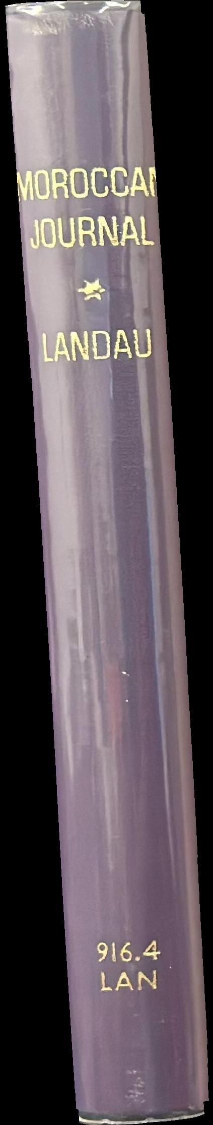 Moroccan journal spine