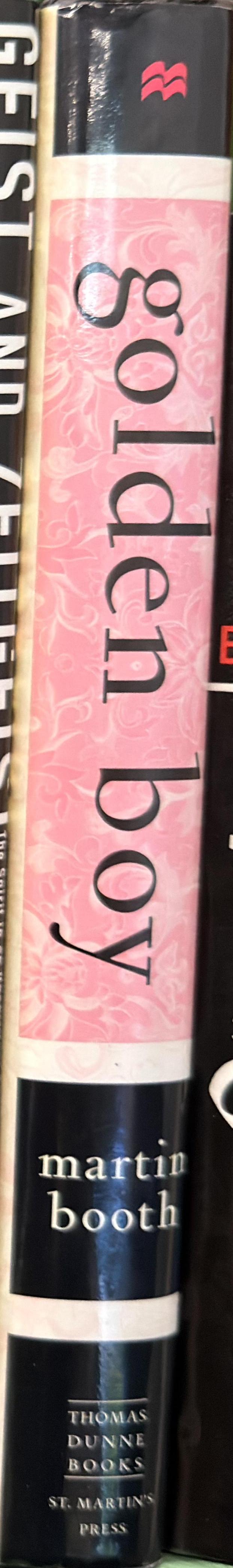 Golden boy : memories of a Hong Kong childhood / Martin Booth spine