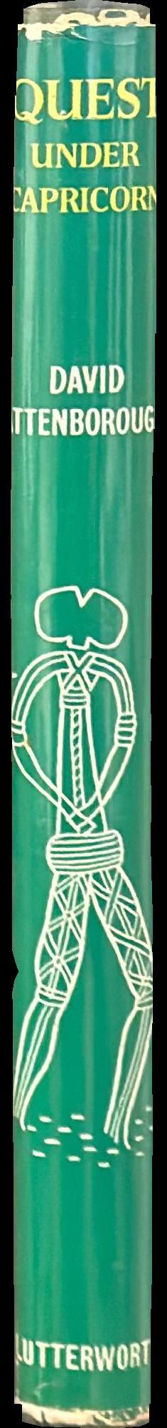 Quest under Capricorn spine