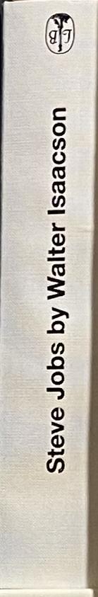 Steve Jobs / Walter Isaacson spine