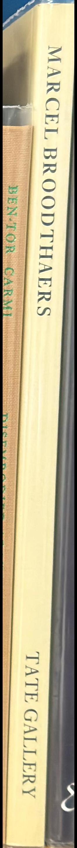 Marcel Broodthaers / Tate Gallery spine