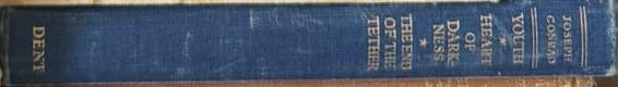 Youth. Heart of darkness / Joseph Conrad spine