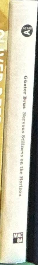 Gunter Brus : nervous stillness on the horizon spine