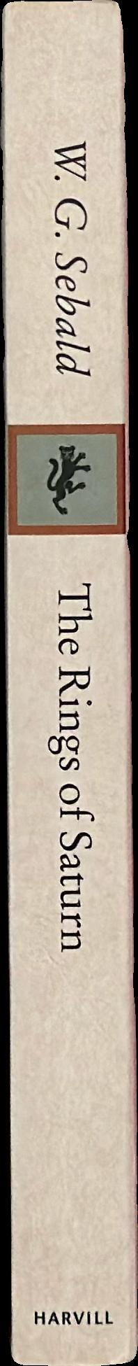 The rings of Saturn / W. G. Sebald ; translated by Michael Hulse spine