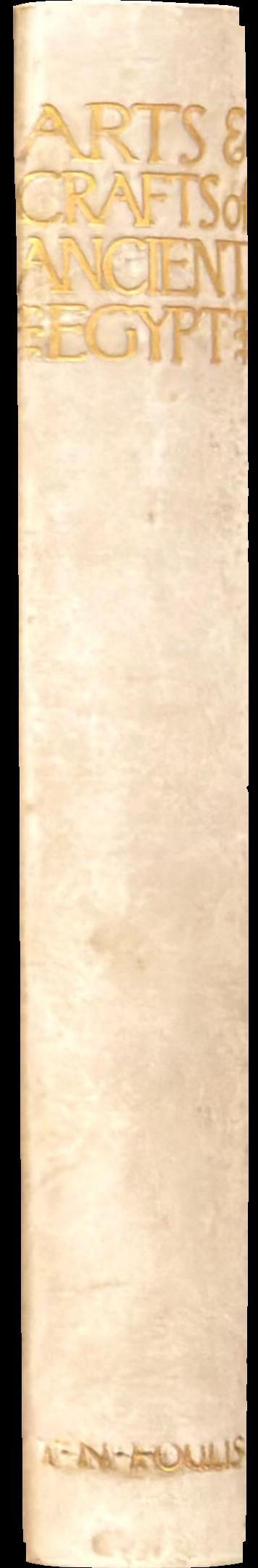The arts and crafts of ancient Egypt spine