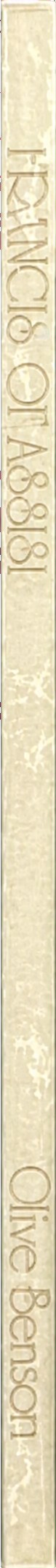 Francis of Assisi : the sun of Umbria : his life told in verse and prose spine