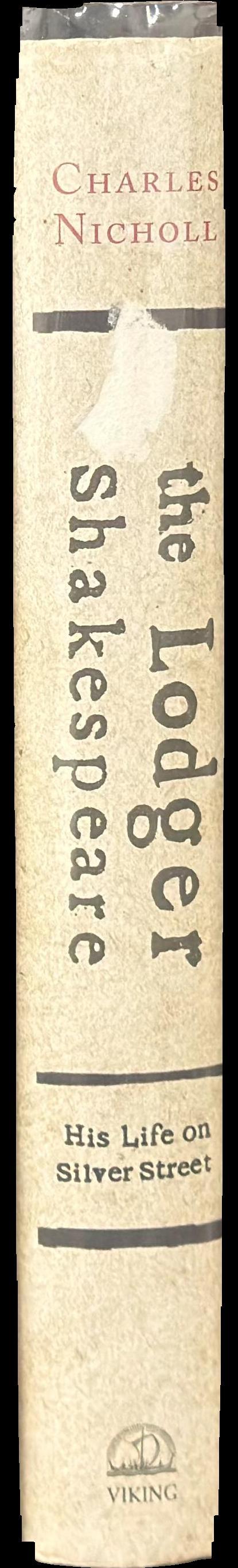 The lodger : Shakespeare on Silver Street spine