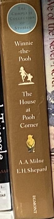 When we were very young / by A. A. Milne ; with decorations by E. H. Shepard spine