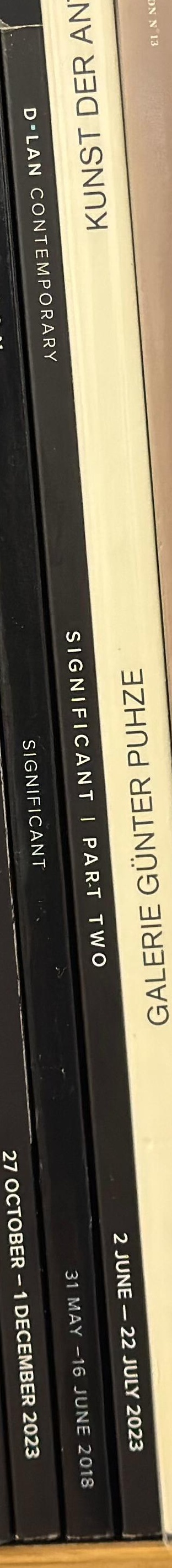 Significant : part two : 2 June-22 July 2023 spine