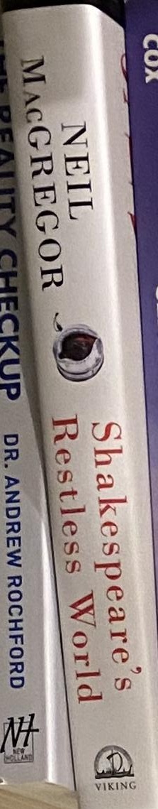 Shakespeare's restless world spine