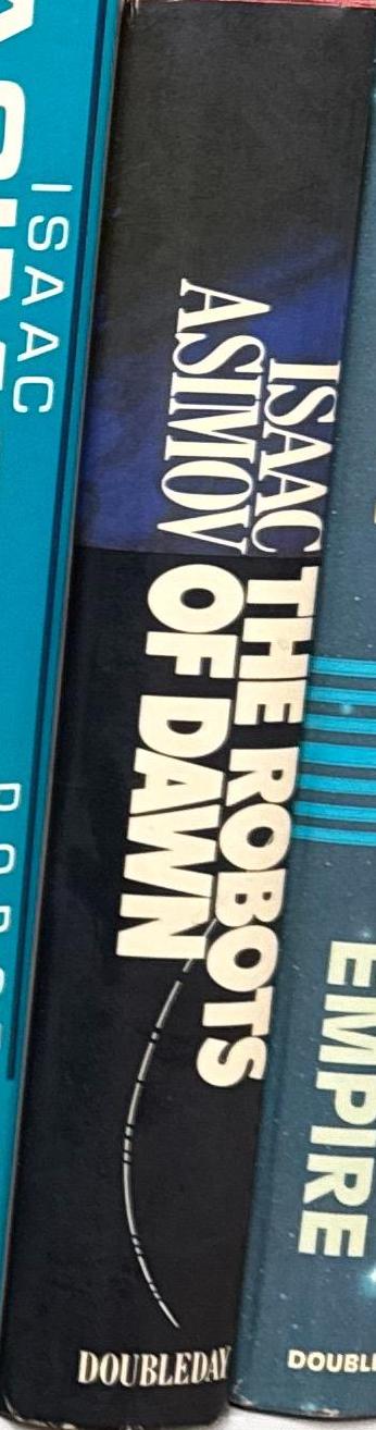 The robots of Dawn / Isaac Asimov spine