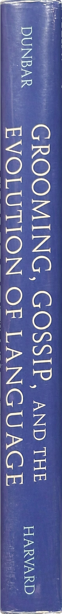 Grooming, gossip and the evolution of language spine