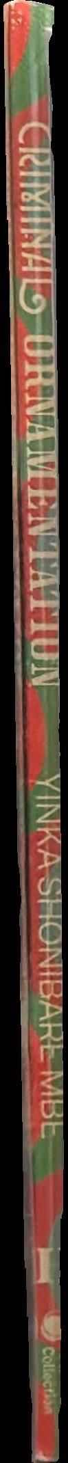Criminal ornamentation spine