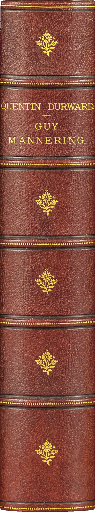 Quentin Durward, and, Guy Mannering spine