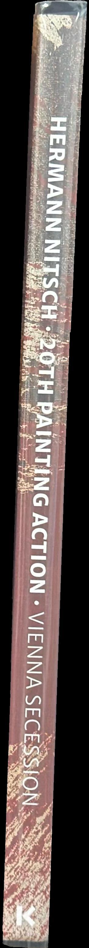 Hermann Nitsch : 20th Action Painting : Vienna secession, February 18th-February 21st, 1987 spine