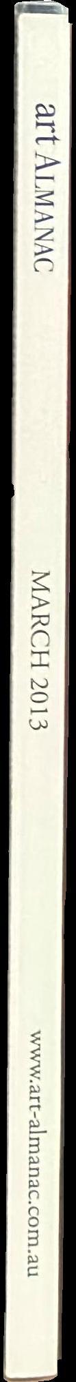 Art Almanac : the Australian gallery guide spine
