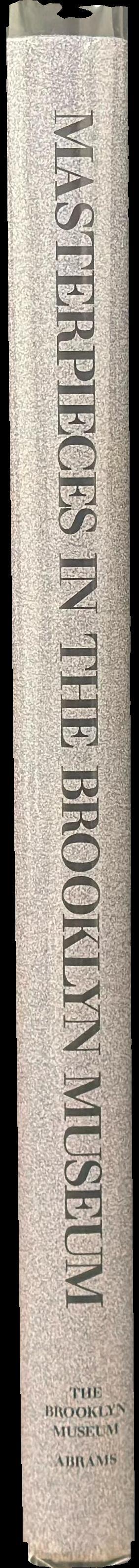 Masterpieces in the Brooklyn Museum spine