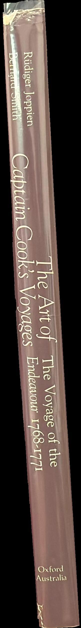 The art of Captain Cook's voyages : volume one : the voyage of the Endeavour 1768-1771 spine