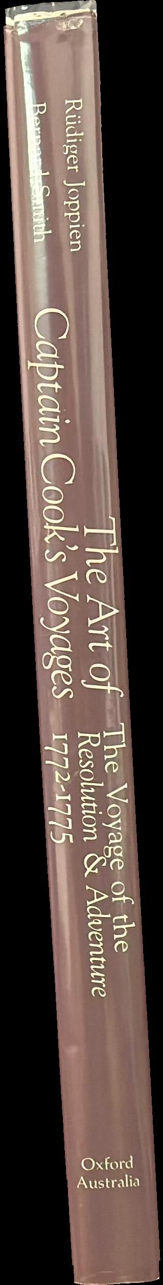 The art of Captain Cook's voyages : volume two : the voyage of the Resolution and Adventure 1772-1775 spine