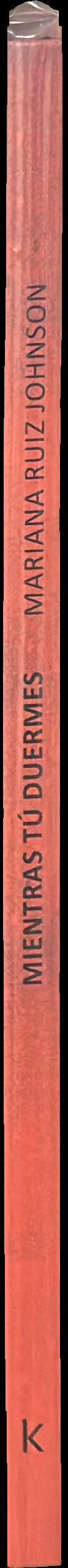Mientras tú duermes spine