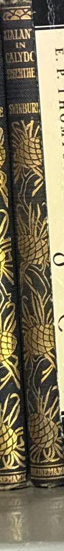 Atalanta in Calydon : and Erechtheus / Algernon Charles Swinburne spine