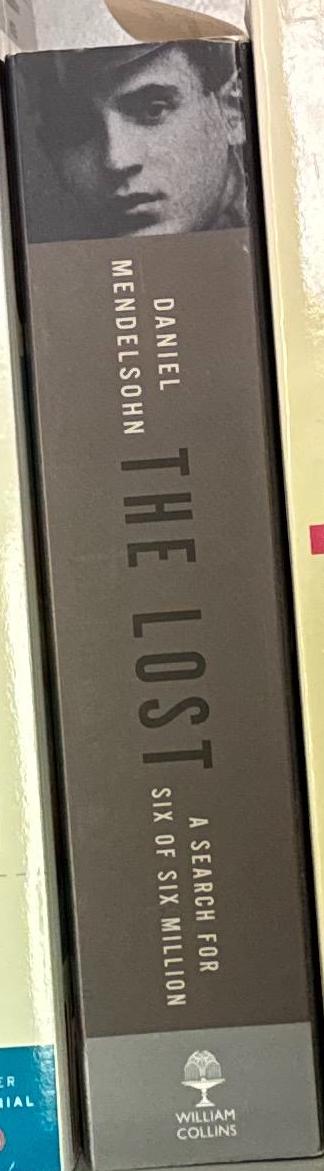 The lost : a search for six of six million / Daniel Mendelsohn spine