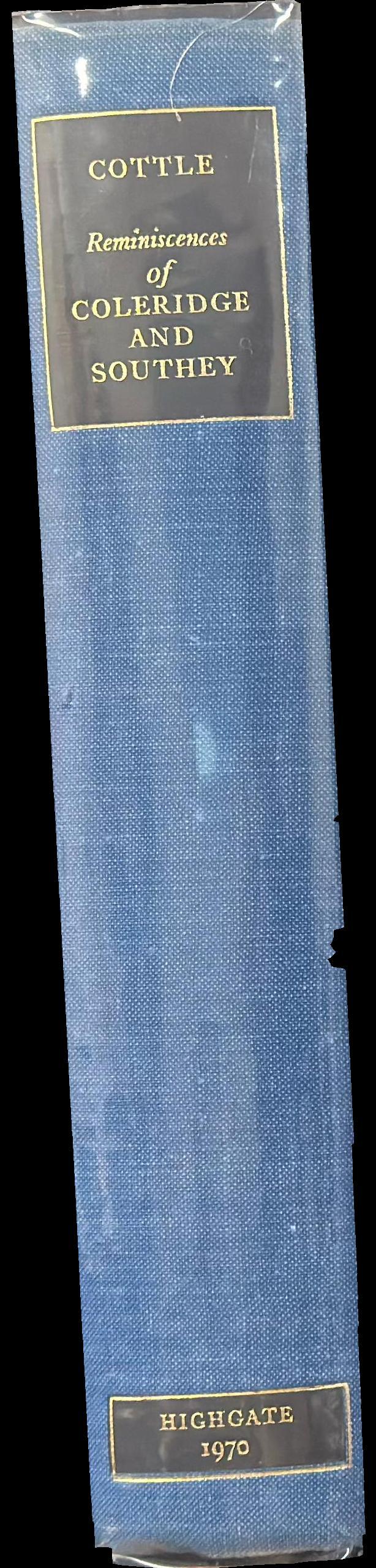 Reminiscences of Samuel Taylor Coleridge and Robert Southey spine