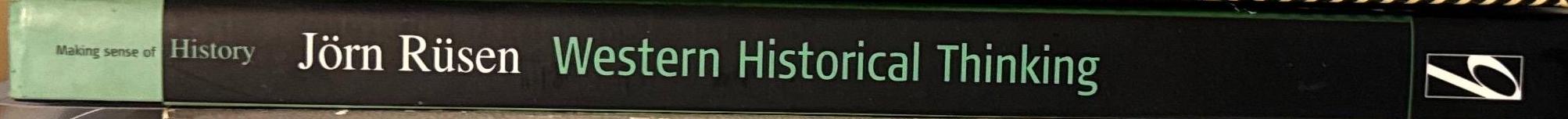 Western historical thinking : an intercultural debate spine