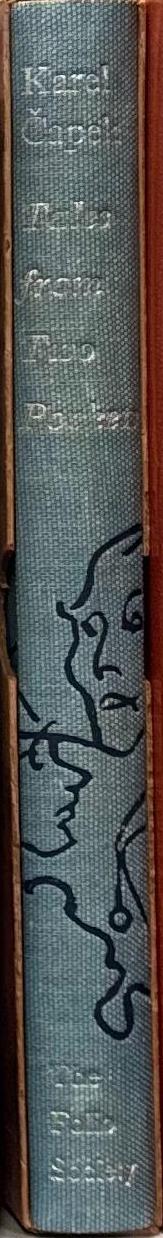 Tales from two pockets / Karel Capek ; translated from the Czech by Paul Selver ; with drawings by Karel Svolinsky spine