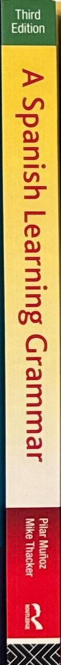 A Spanish learning grammar spine