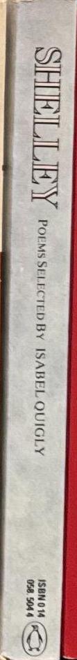 Shelley : selected poetry spine